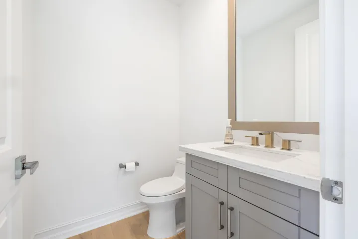 Upstairs Powder Room