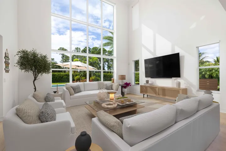 Living Room - Virtually Staged
