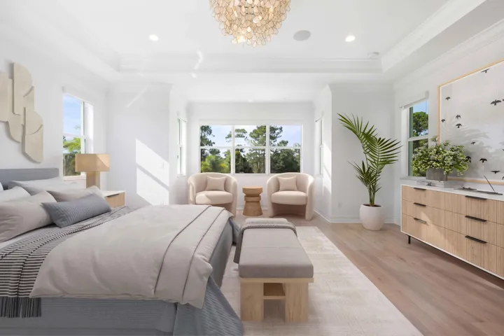 Primary Bedroom - Virtually Staged
