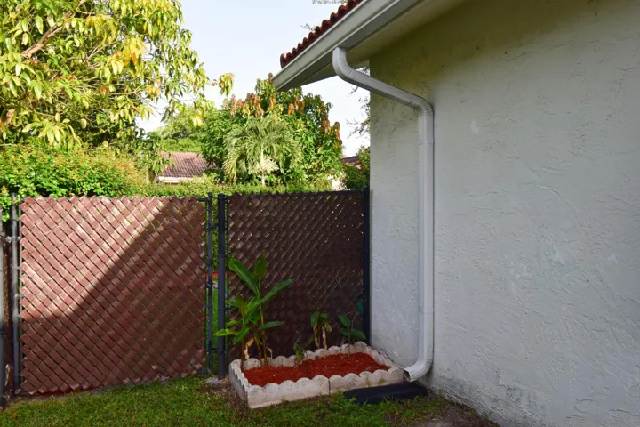One of two gates.