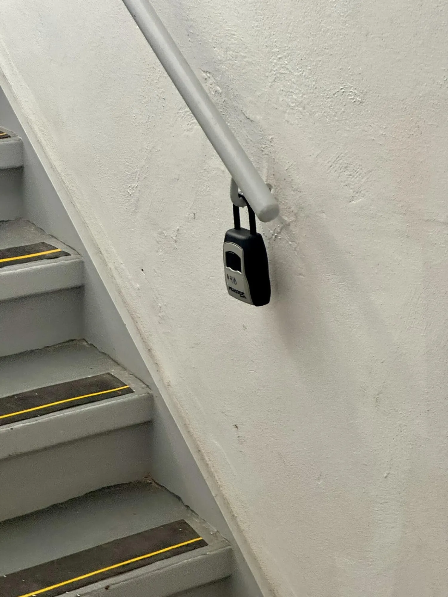 Lock Box on 4th Floor North Stairwell