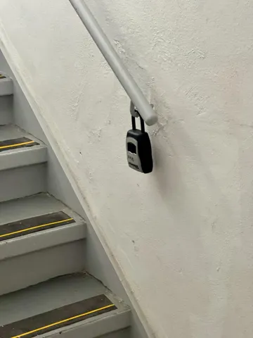 Lock Box on 4th Floor North Stairwell