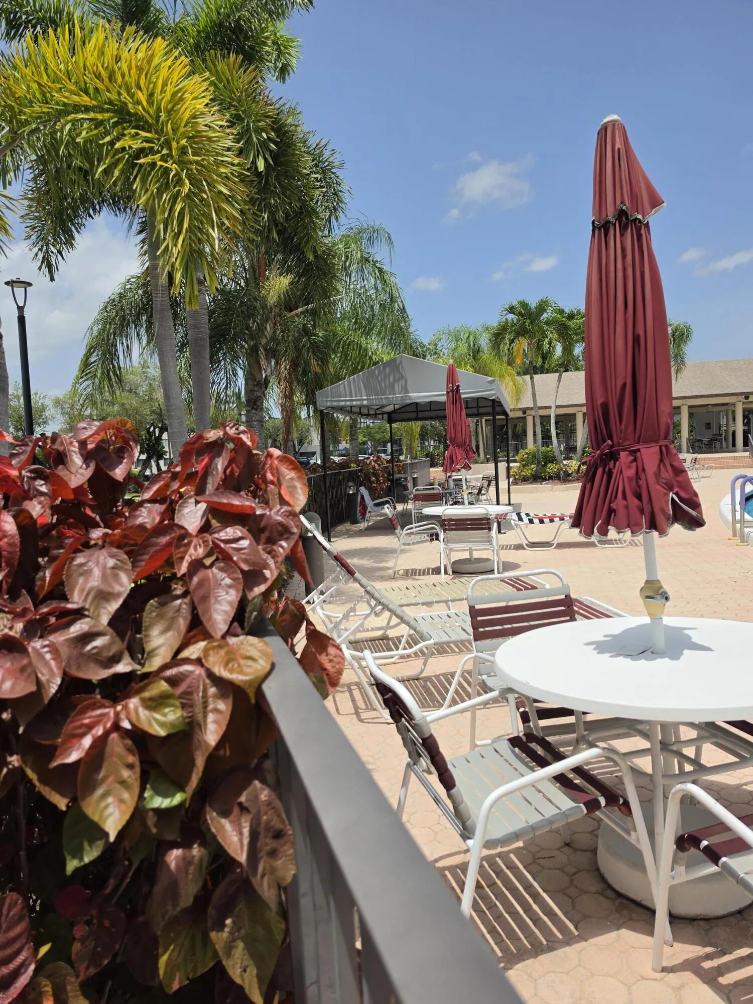 Pool Sitting Area in BELFORT Community