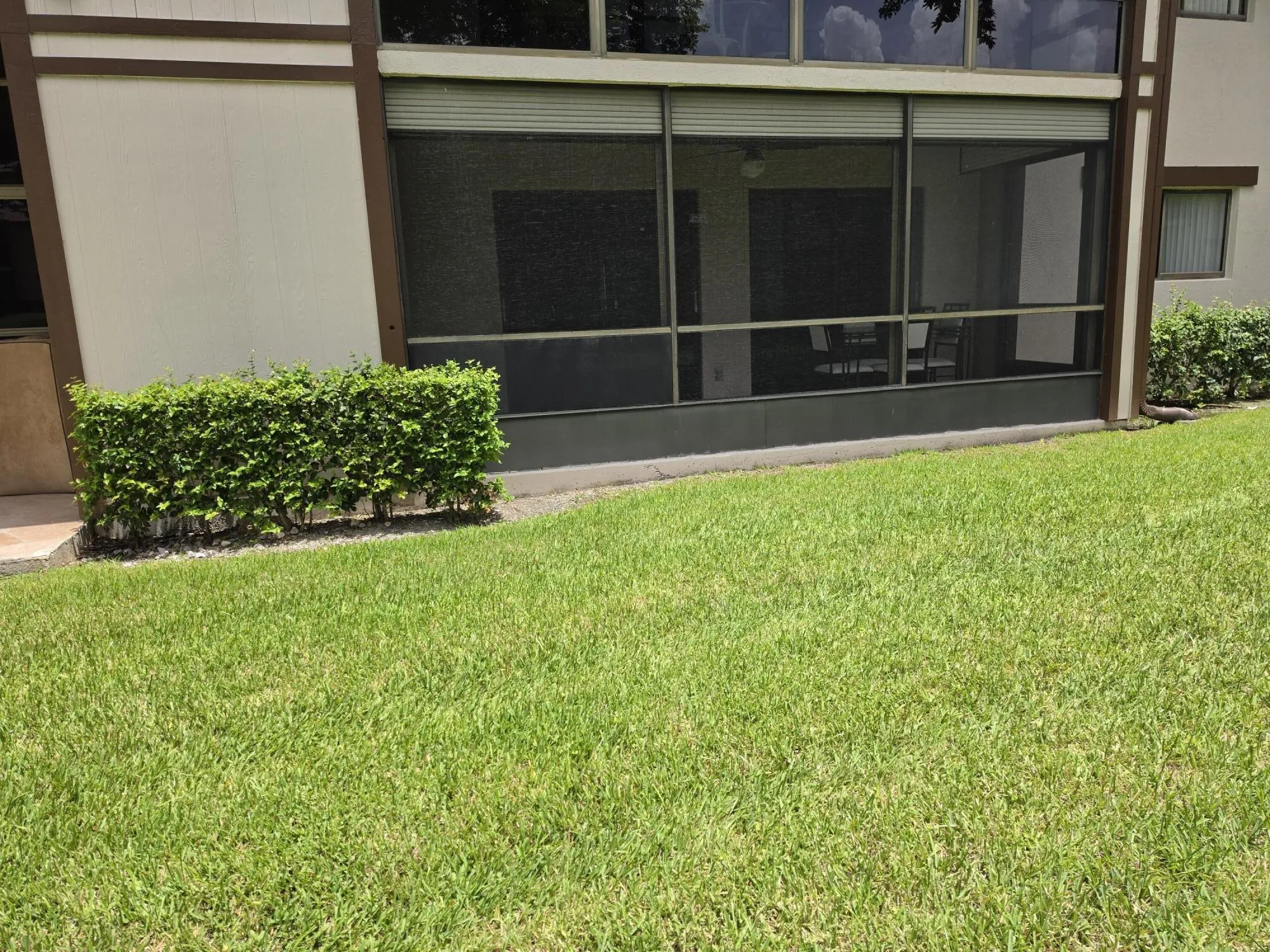Rear View of Screened-in Patio