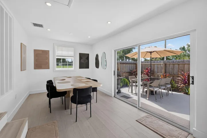 Dining Room off Patio
