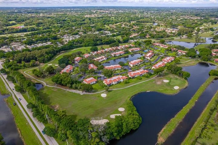 Aerial The Greens