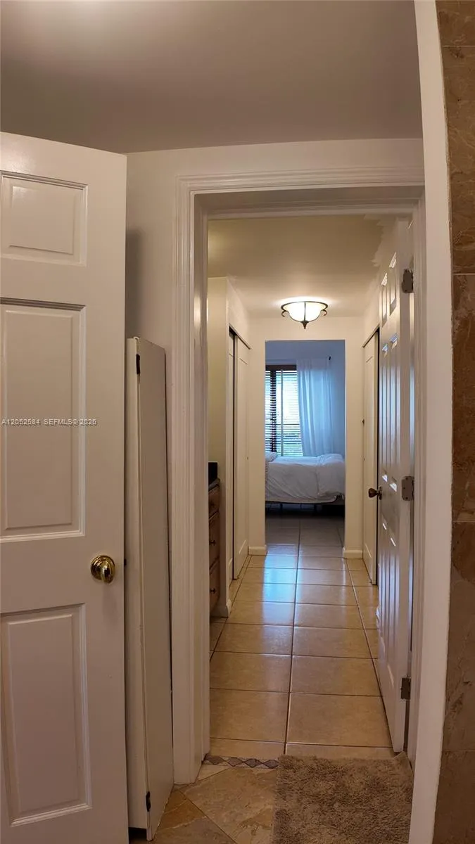 Pass through closets on both sides to bathroom