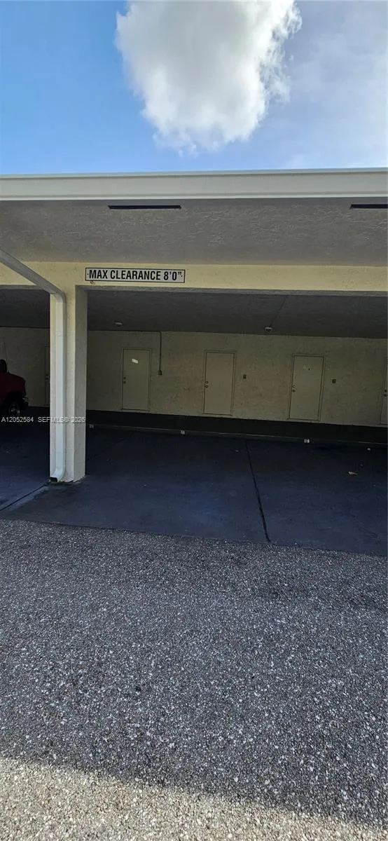 Door to storage seen here