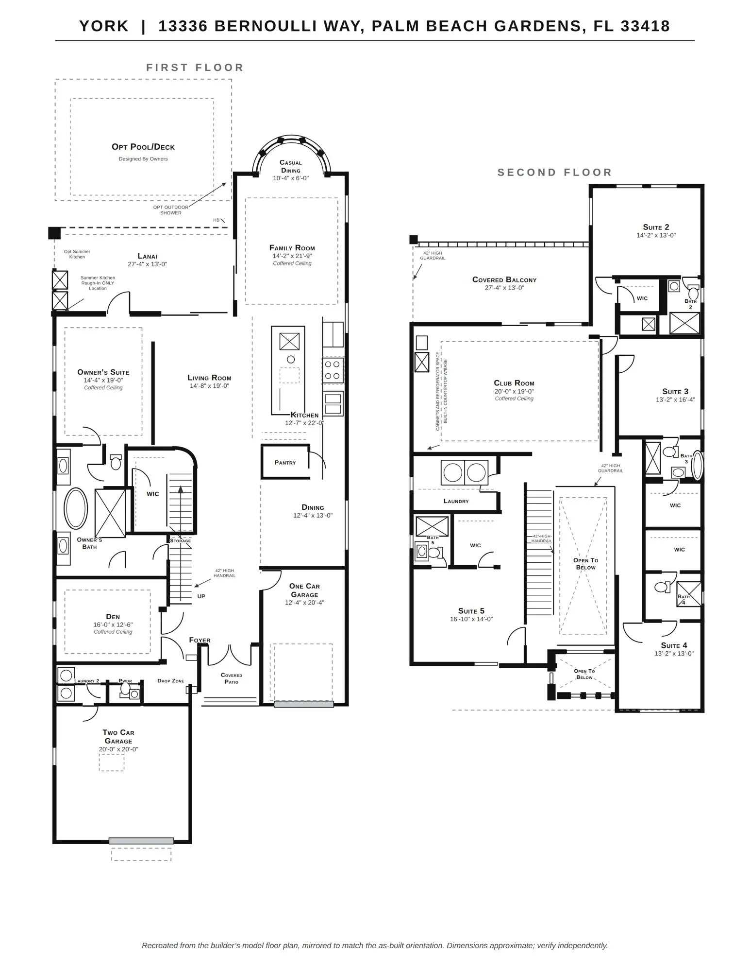 Alton York Floorplan
