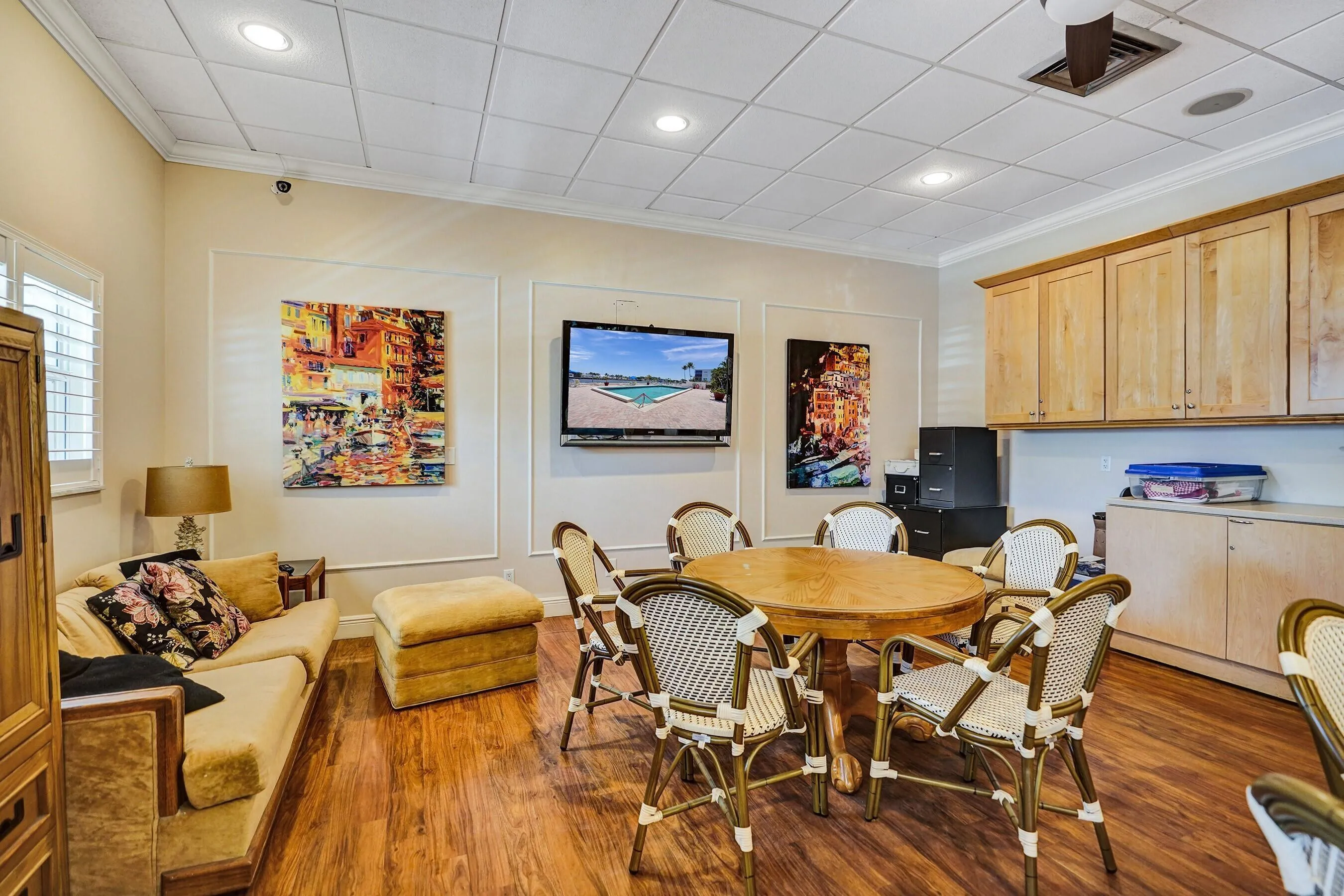 Card room