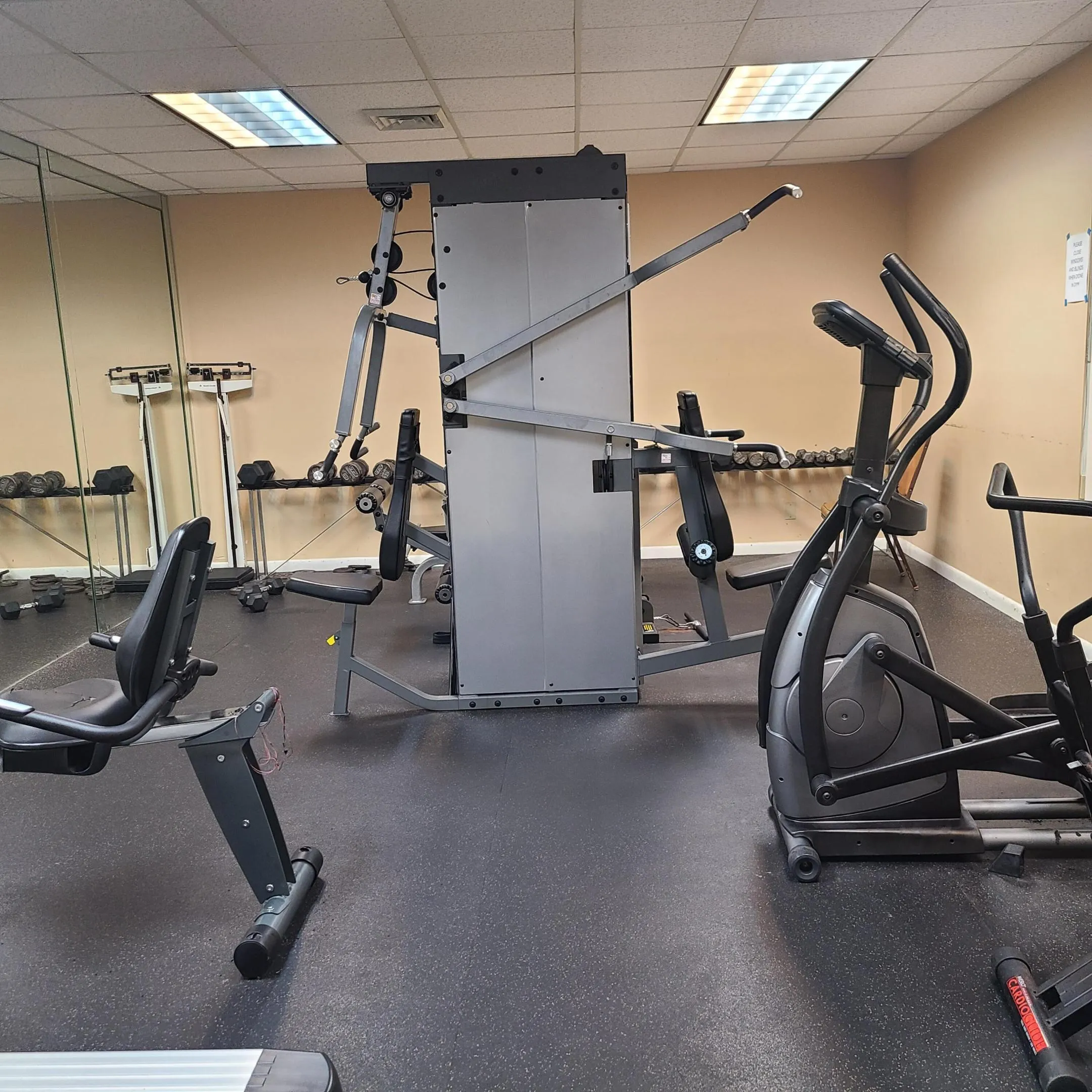 fitness area