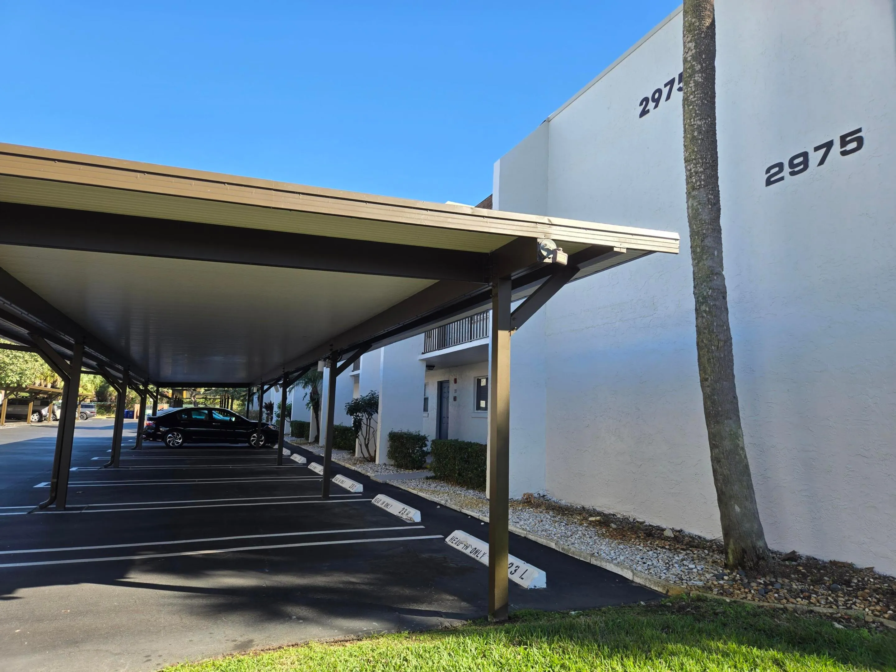 covered parking