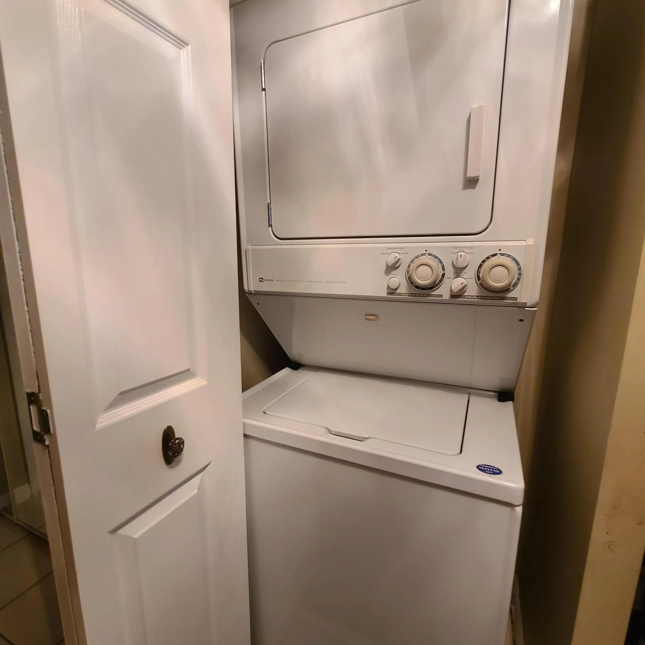stack washer dryer
