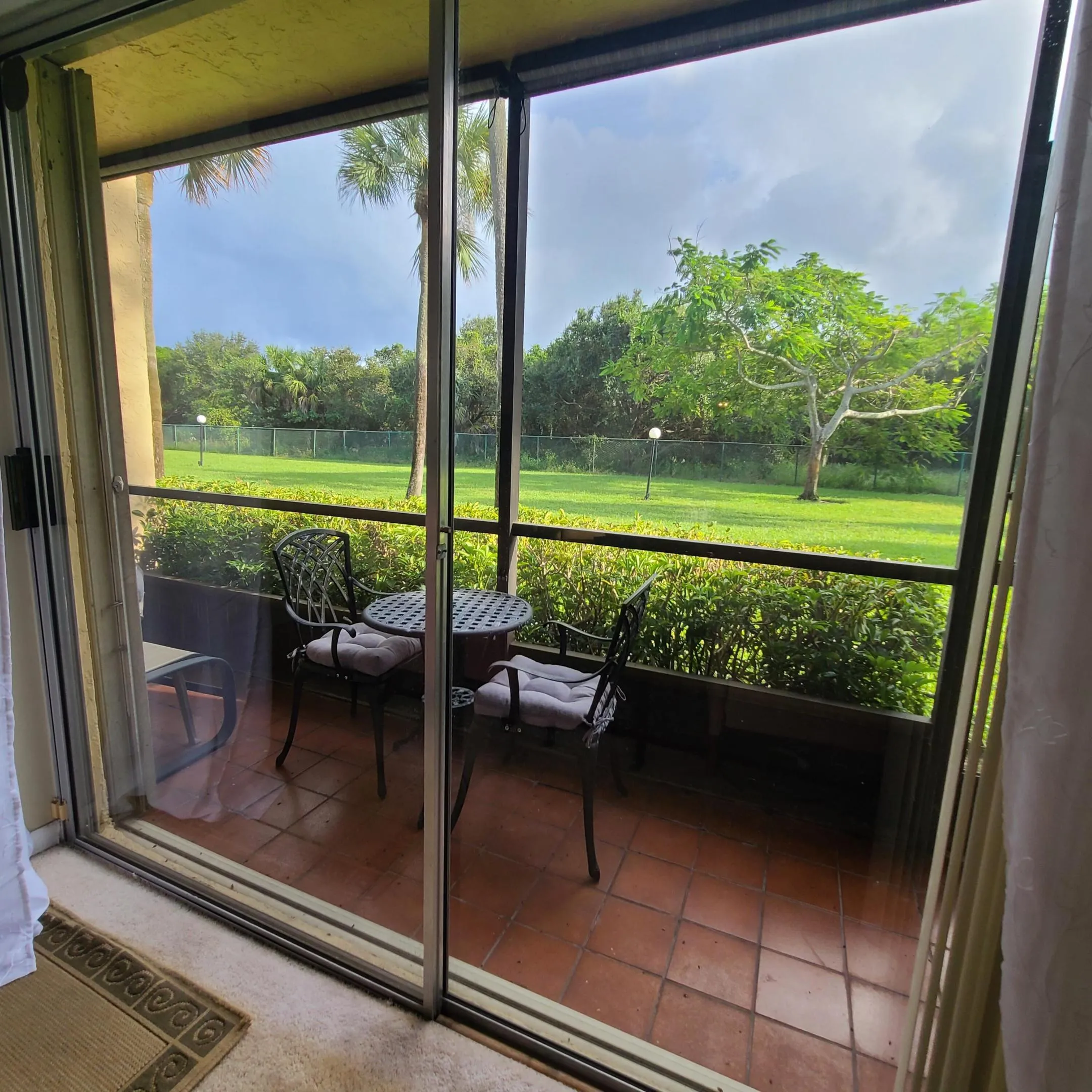 screened patio