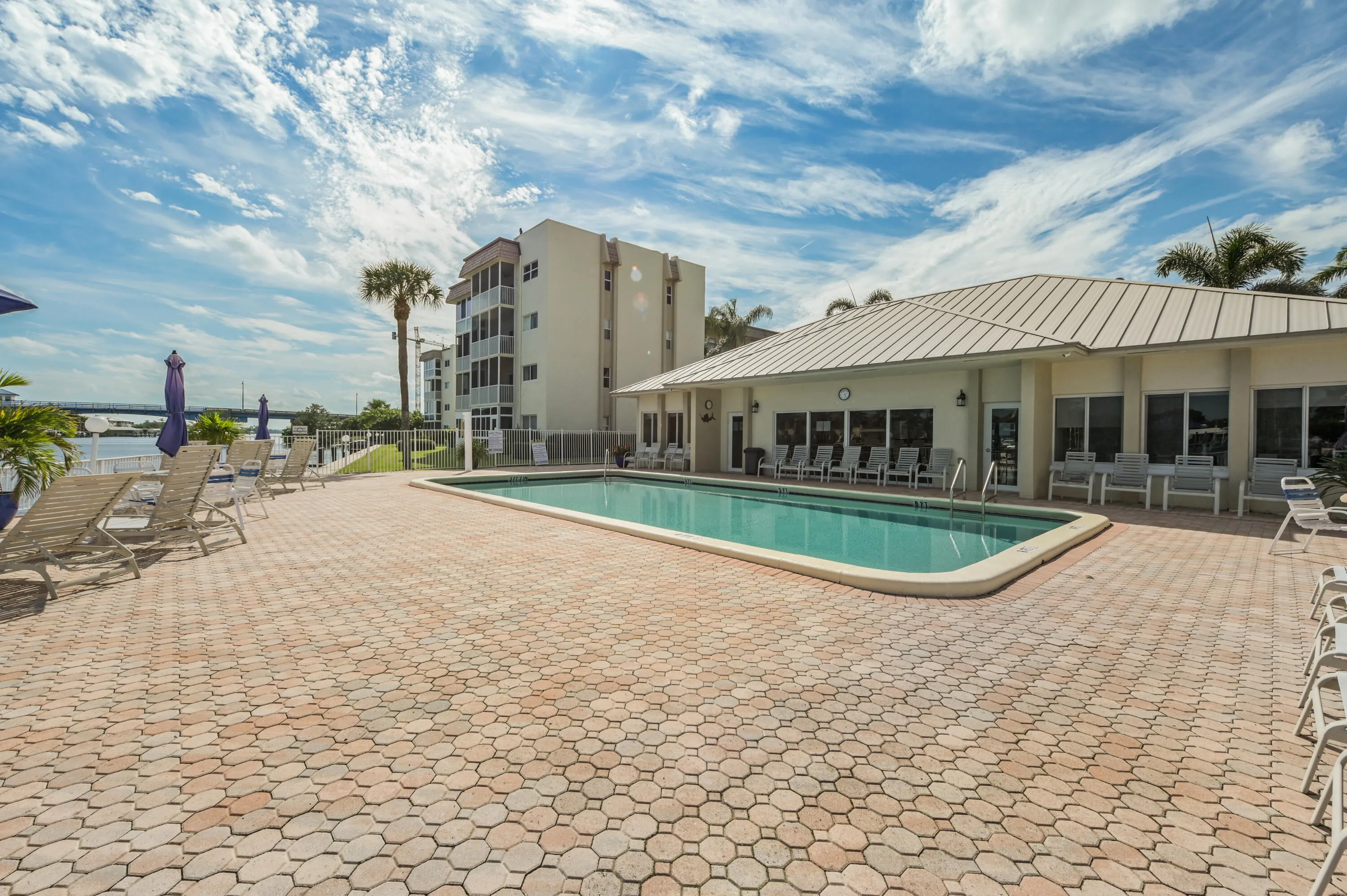 Community Pool With Views Of The Intracoastal