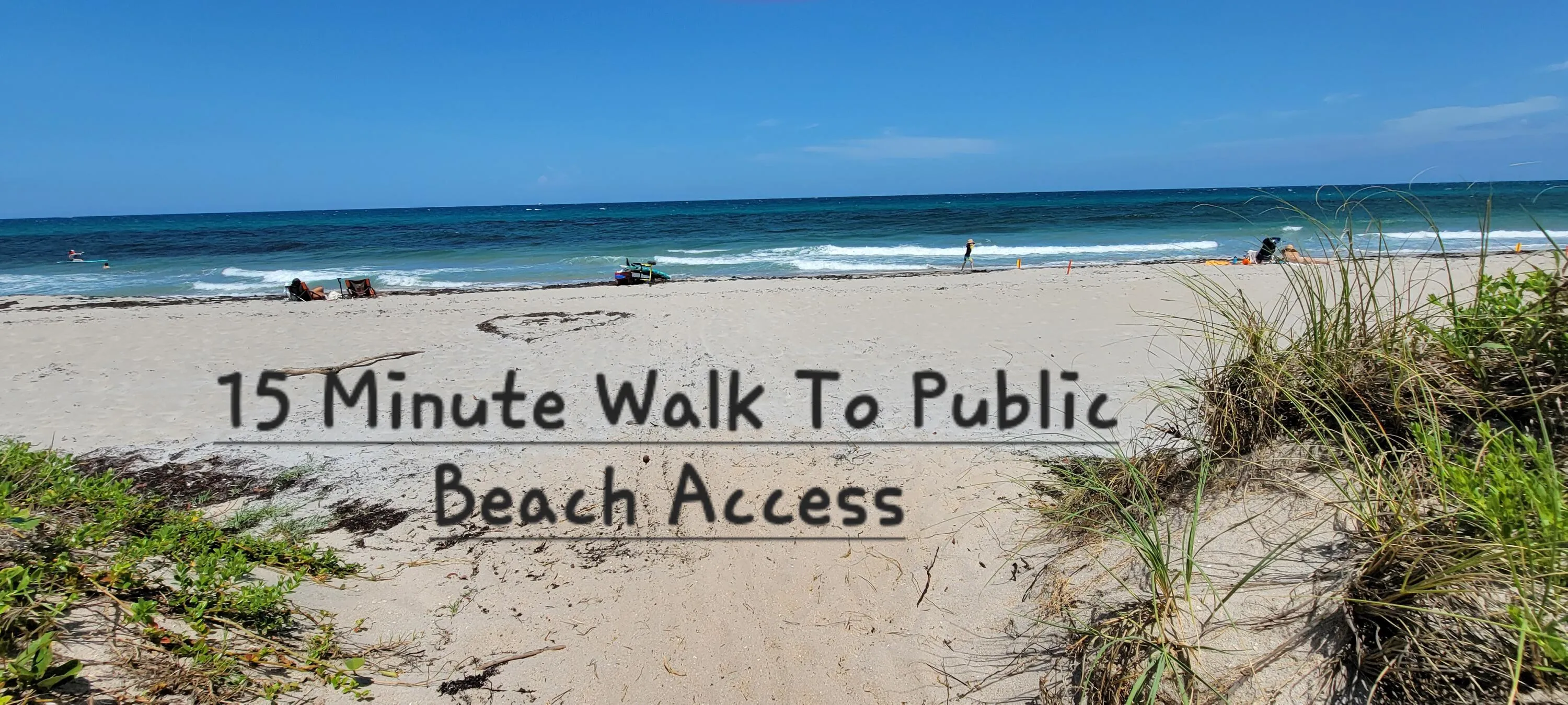 15 Min Walk To The Beach