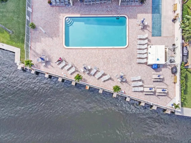 Aerial Of Pool