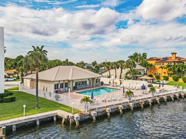 Community Pool With Views Of The Intracoastal