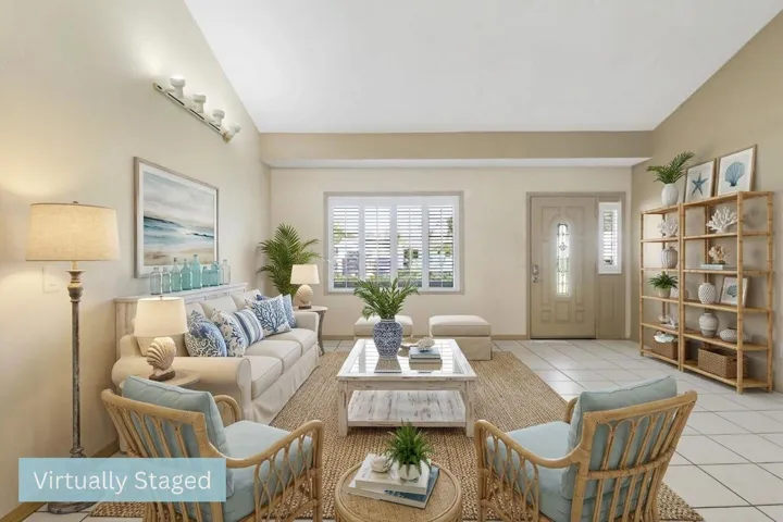 Staged Living Room