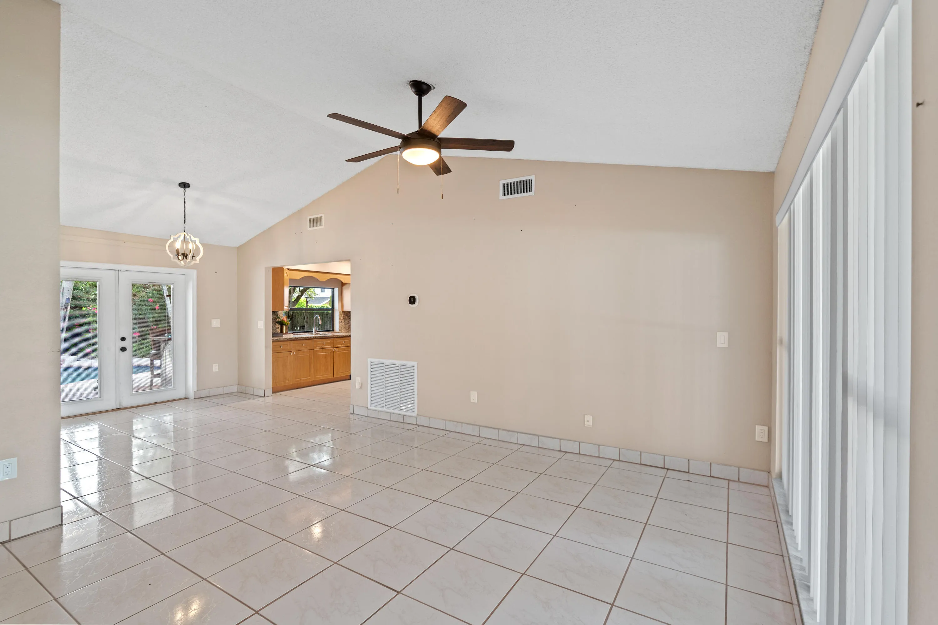 Living and dining room