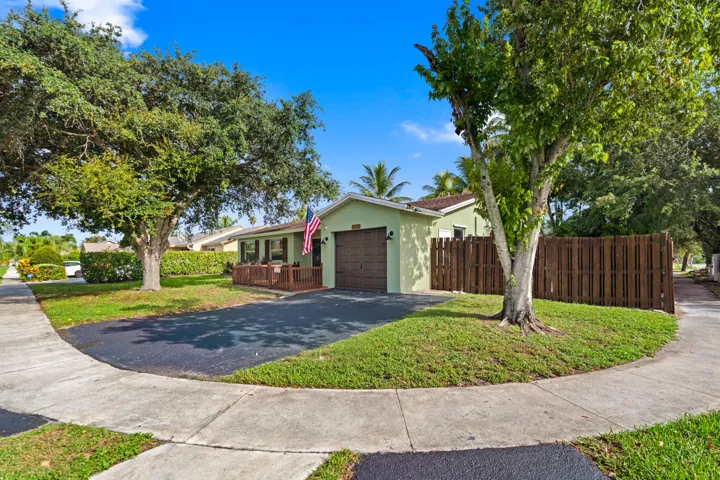 Oversized corner lot with room for a boat, RV, camper & recreational vehicles.