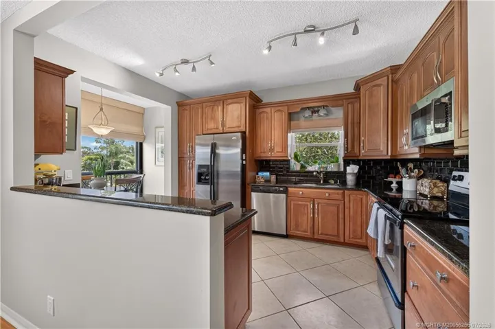 Renovated Kitchen with Stainless Appliances