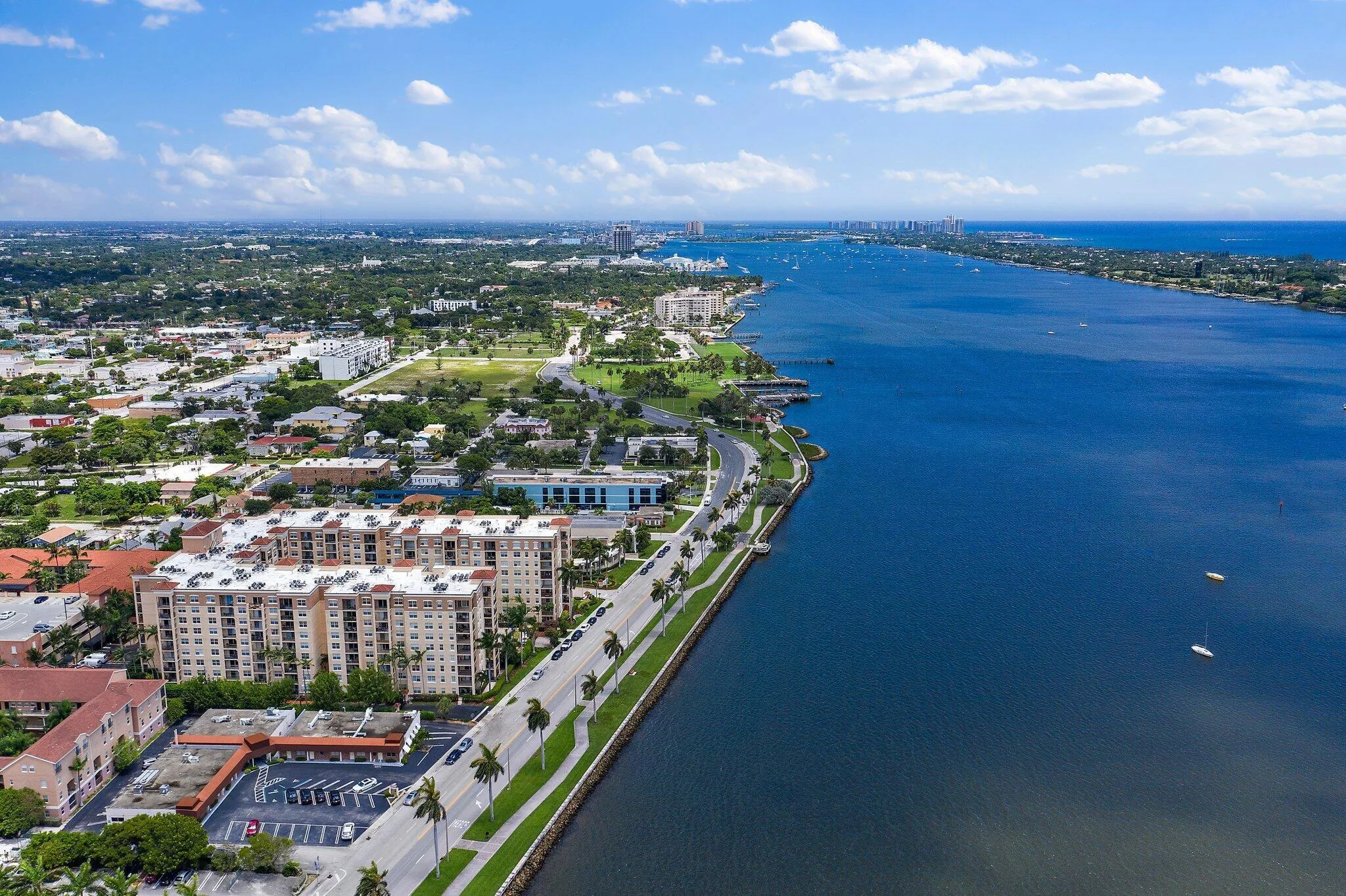 Aerial Overlooking PB Inlet