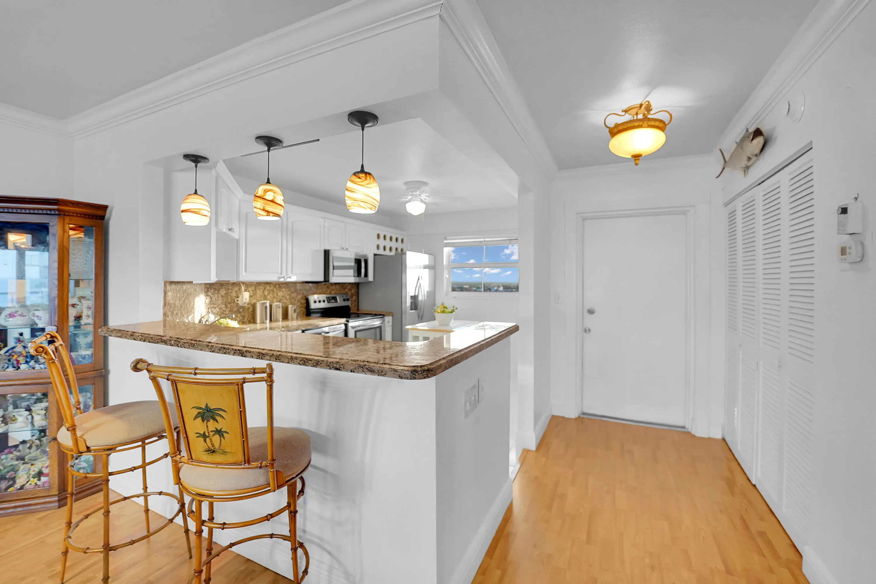 Condo entrance