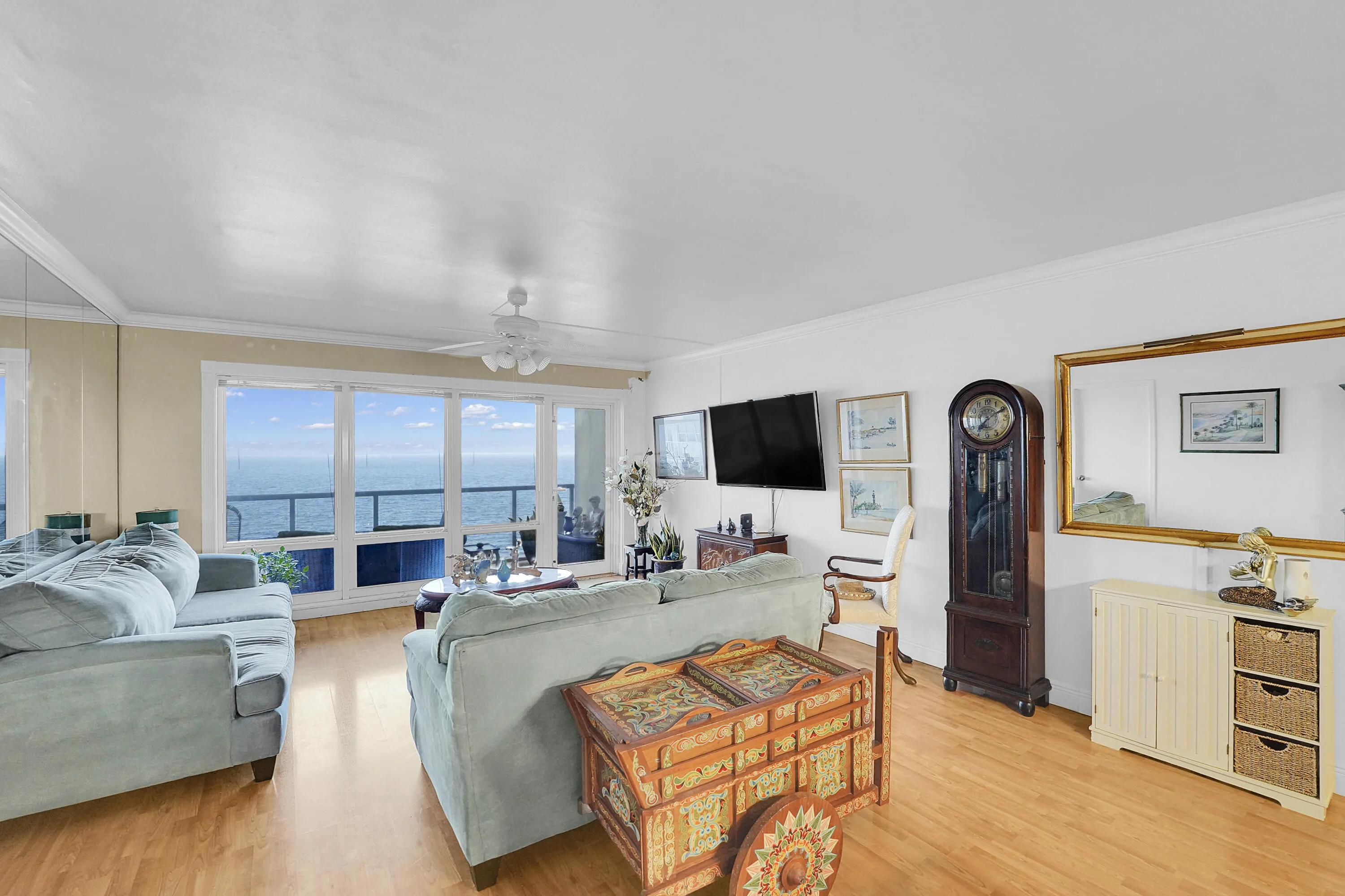 Living room with a view