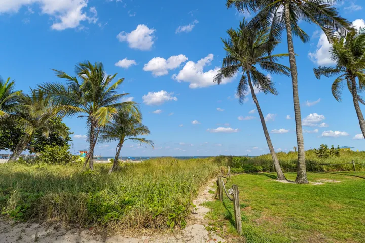 Beach path