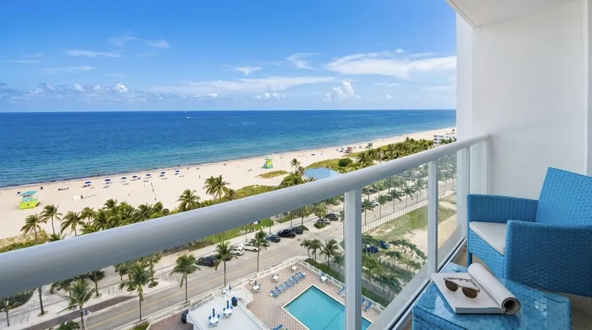 Beach front Balcony