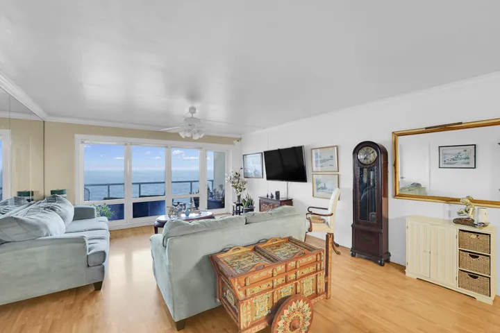 Living room with a view