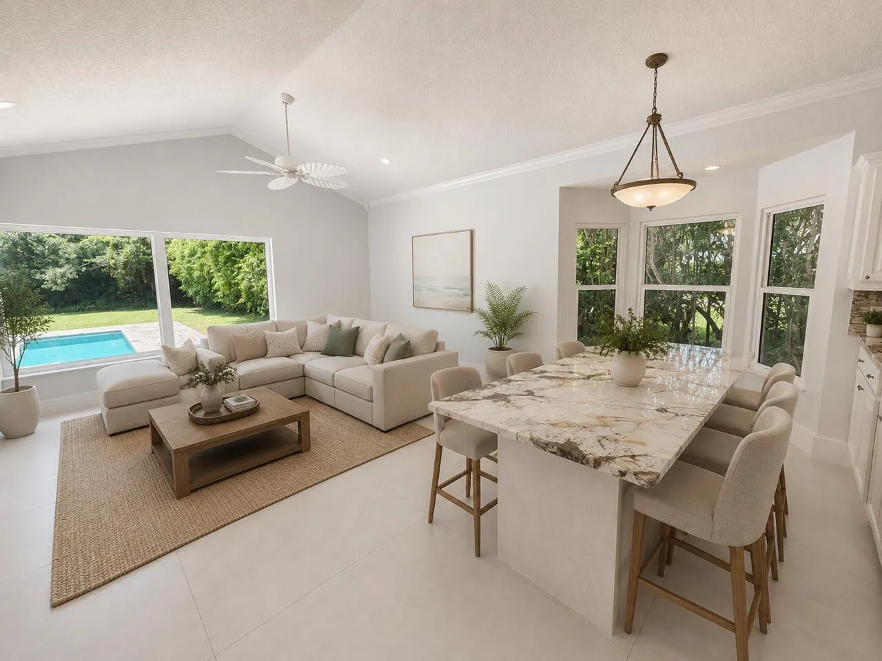 Dining/Family room Virtual photo