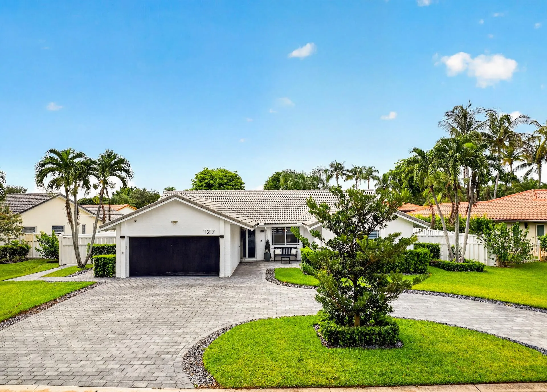 Huge Circular Driveway