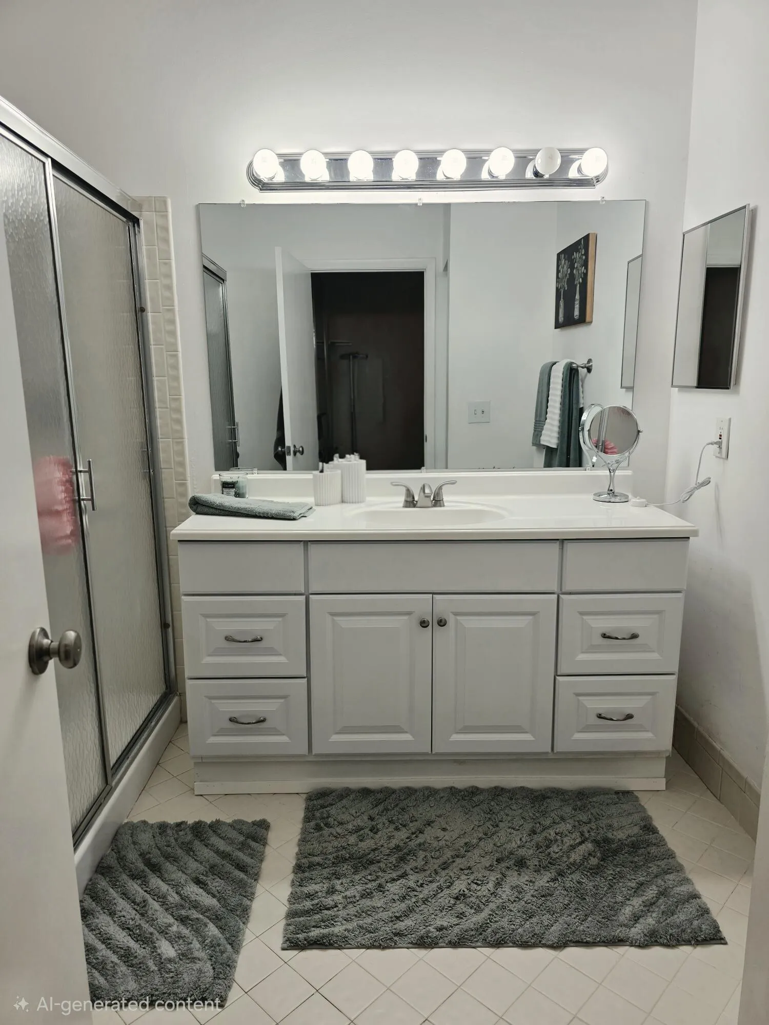 Primary bathroom with shower
