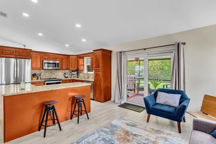 Family Room & Kitchen