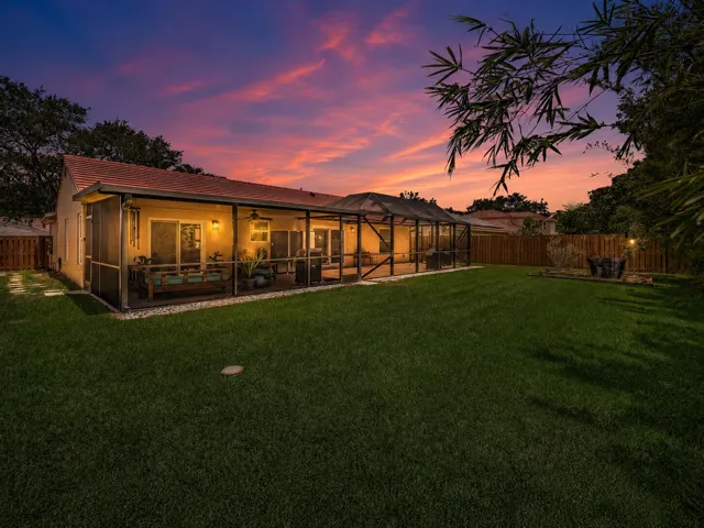 Large Fenced in Backyard