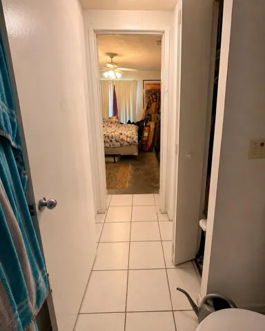 bedroom entry