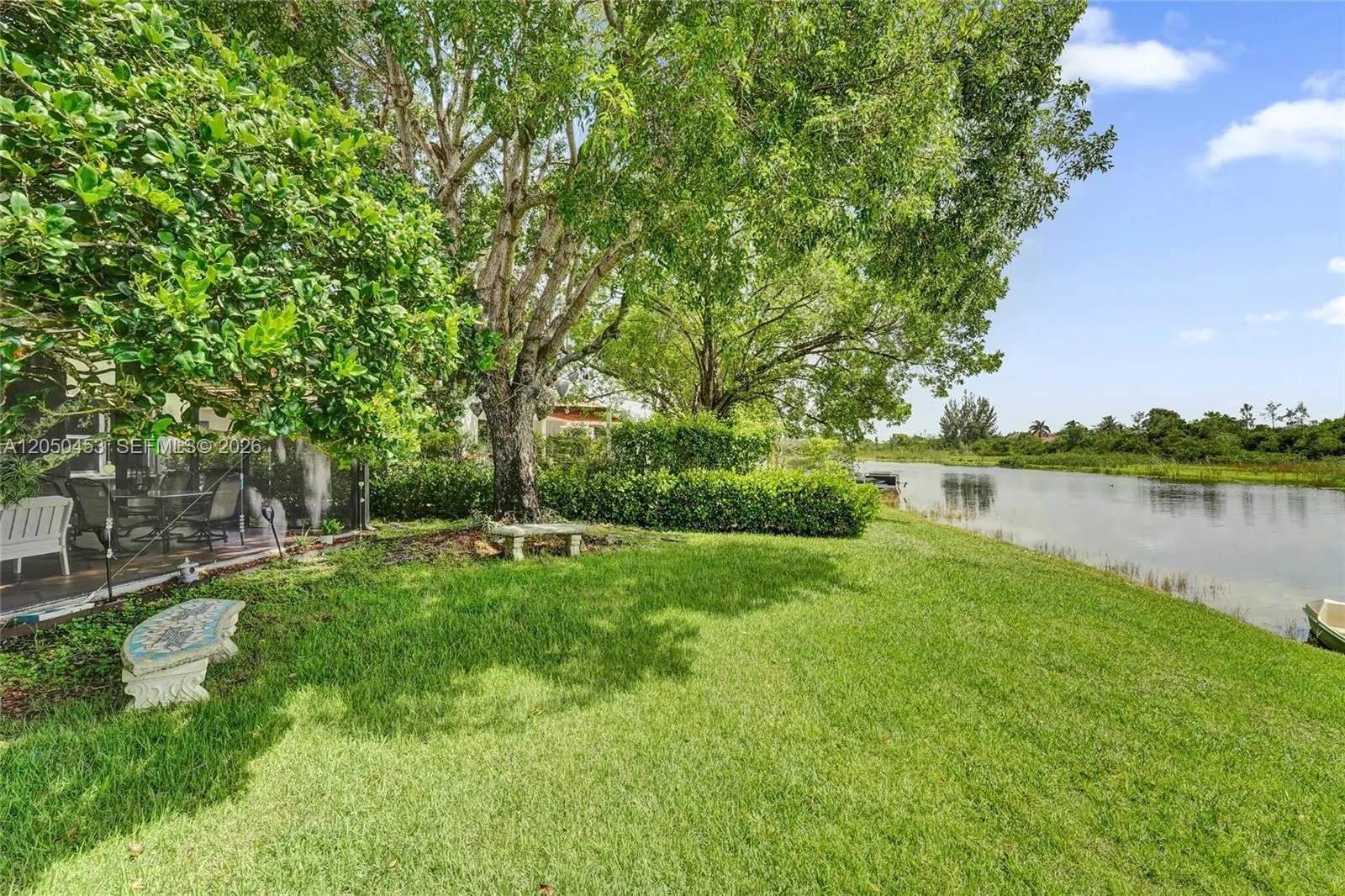 THE BEAUTIFUL BACKYARD VIEW