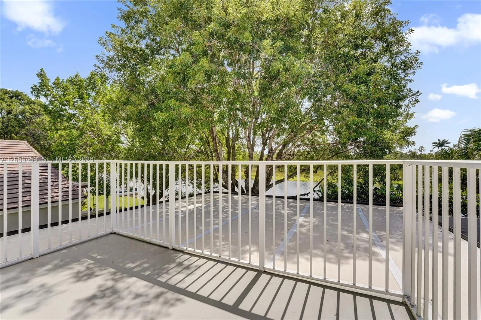 BALCONY OFF OF THE PRIMARY BEDROOM