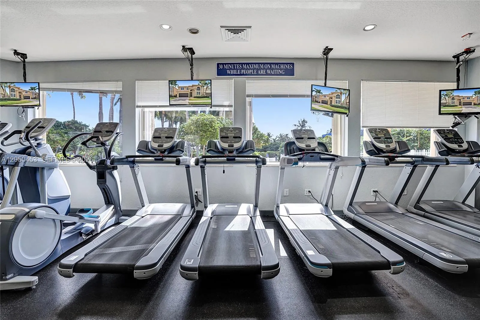 THE GYM AT THE CLUBHOUSE