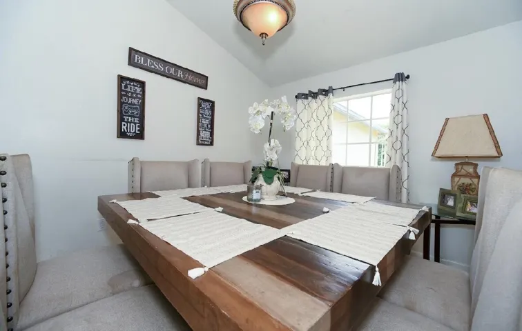 Dining area