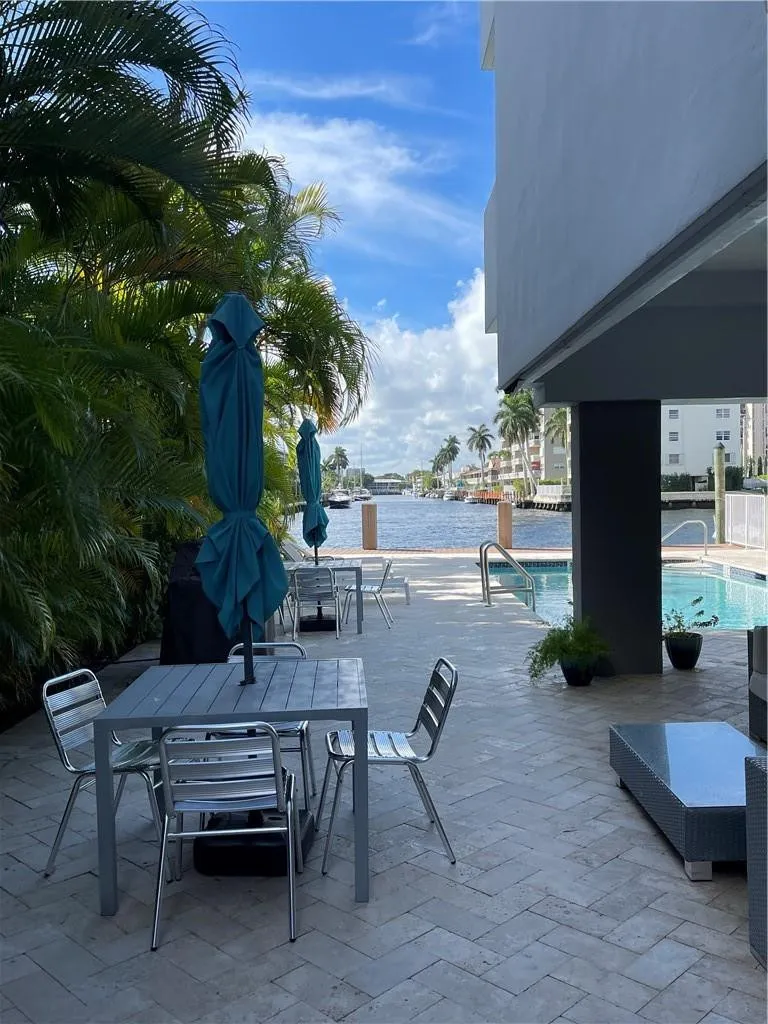 Pool patio