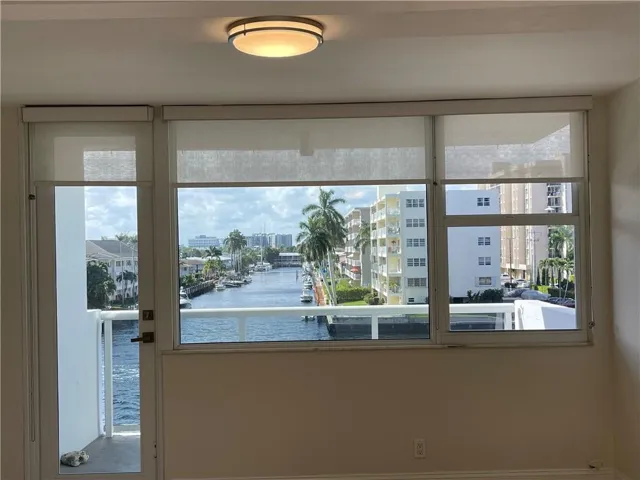 View of intracoastal from living room