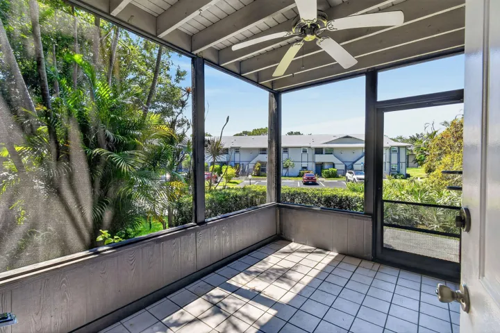 Screened porch