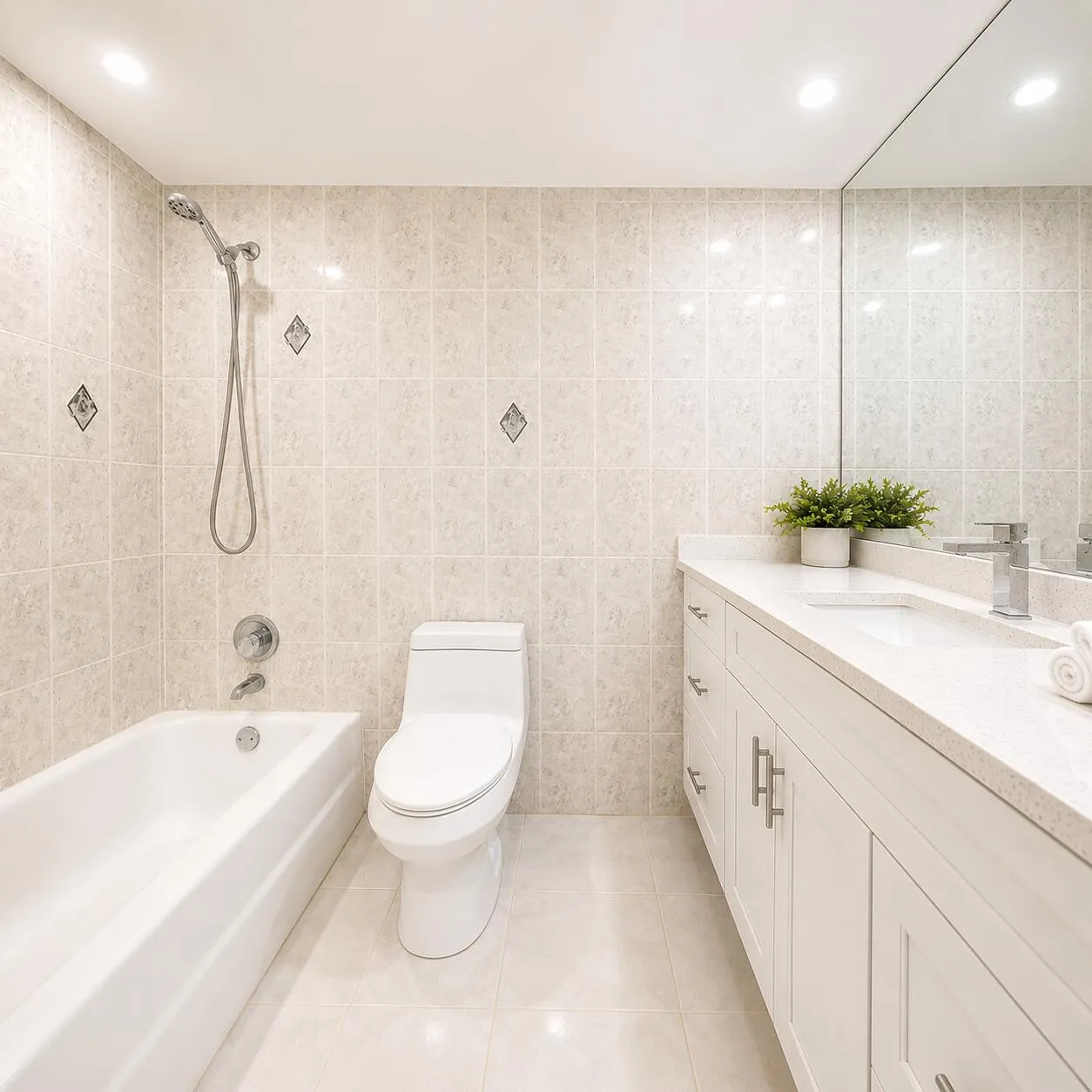 master bathroom