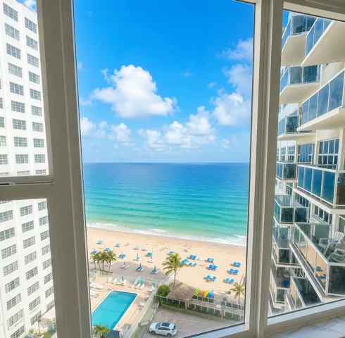 view from guest room