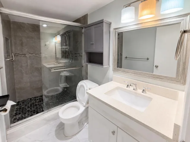 Guest bathroom.