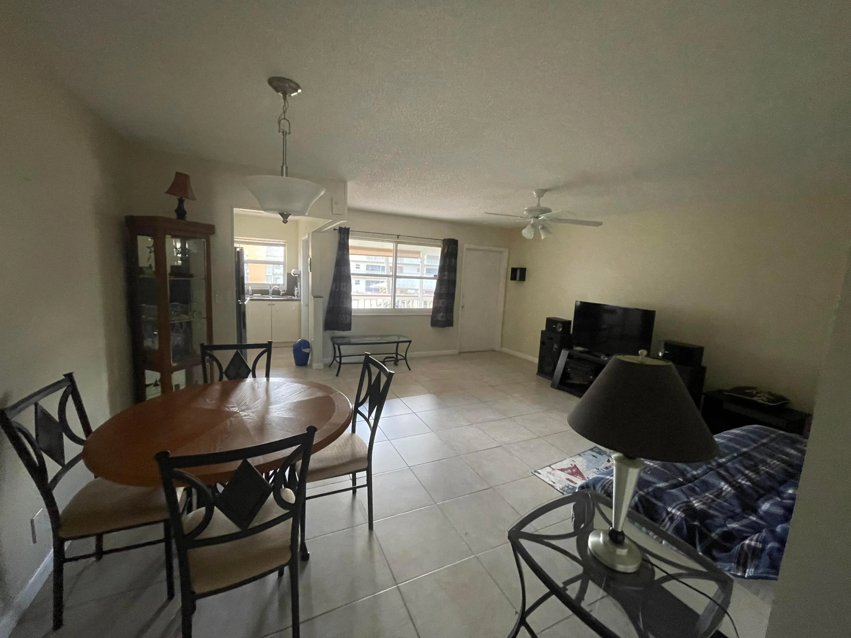 dining area and livingroom