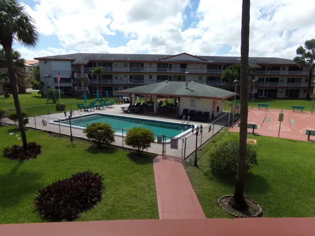 view from patio